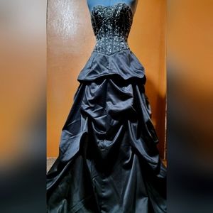 Formal length beaded dress